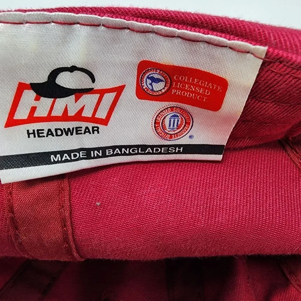 University‎ of Alabama Tide 1831 Red Cap Hat Adjustable Strap HMI Headware NCAA